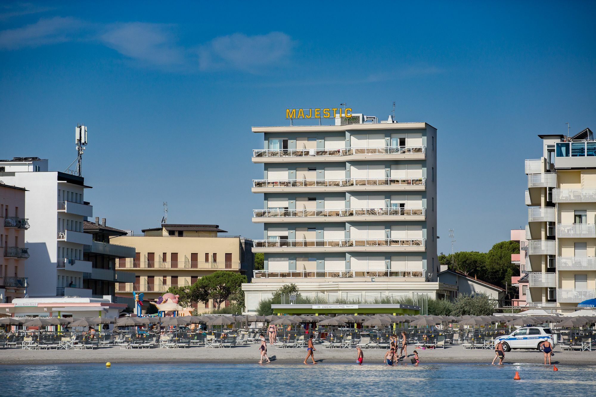 Hotel Majestic Milano Marittima Esterno foto